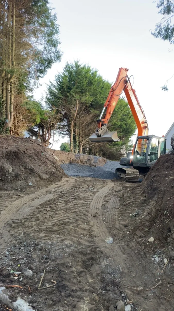 Mini Digger Hire with Driver - Image 2