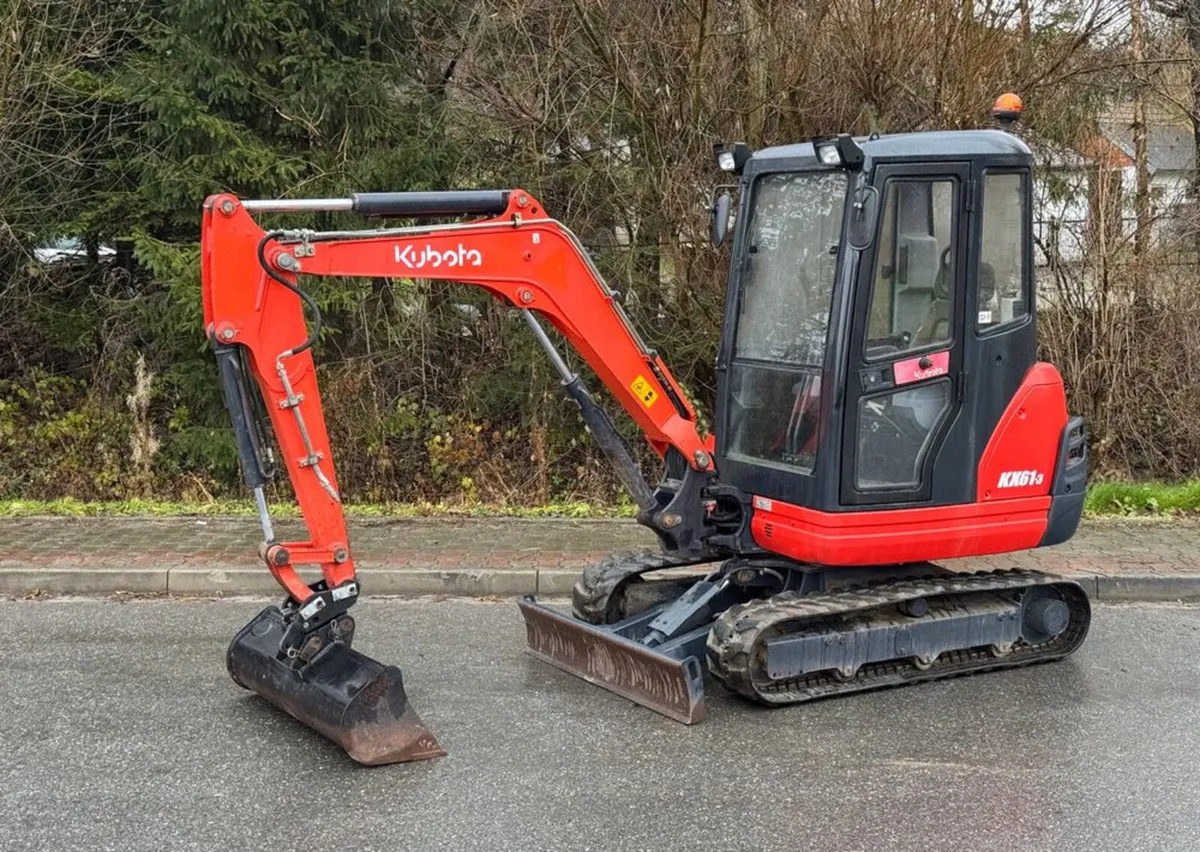 Mini Digger Hire with Driver - Image 1