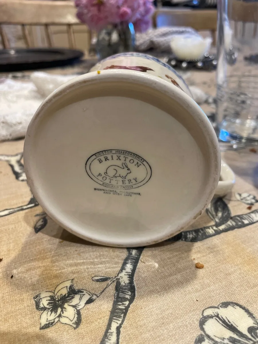 Brixton pottery bowl and mug - Image 3