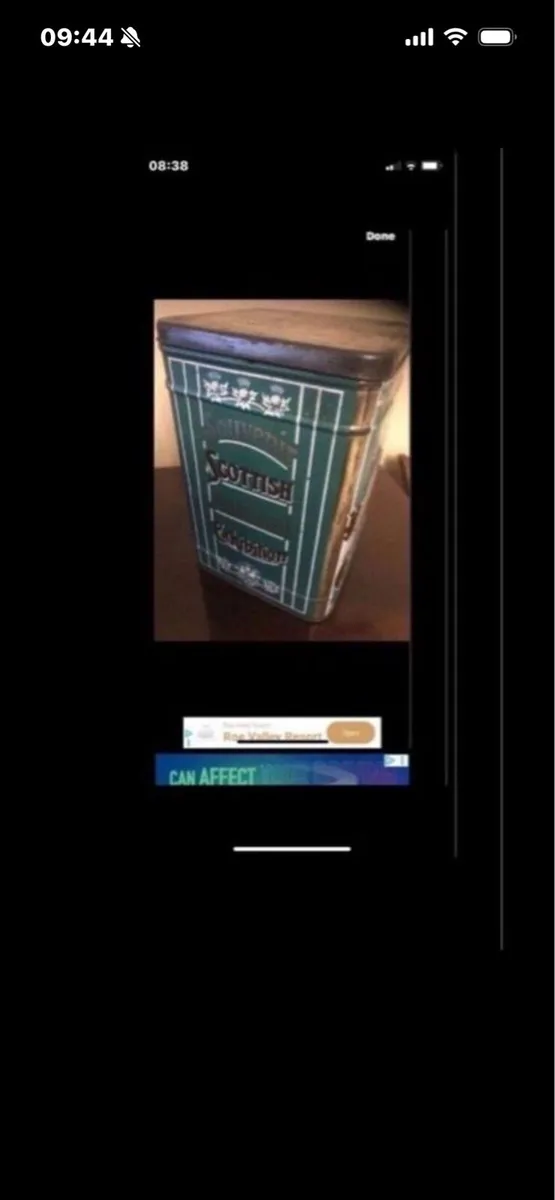 Vintage’The Steamship Brand’ Metal Box - Image 2