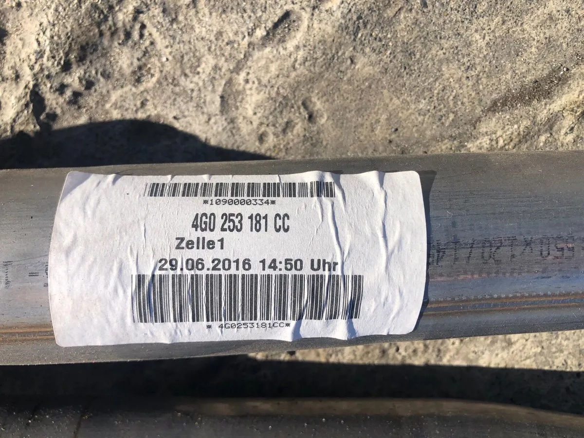 Audi A6 A7 Exhaust Brand New - Image 2