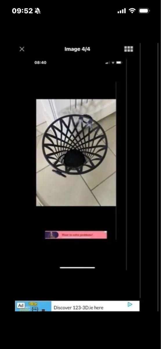 Metal Waste Basket - Image 4