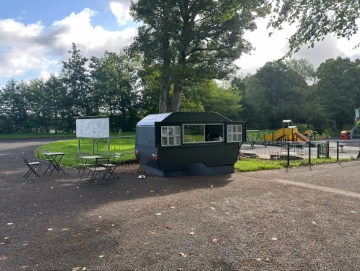 Vintage Coffee Trailer - Image 1
