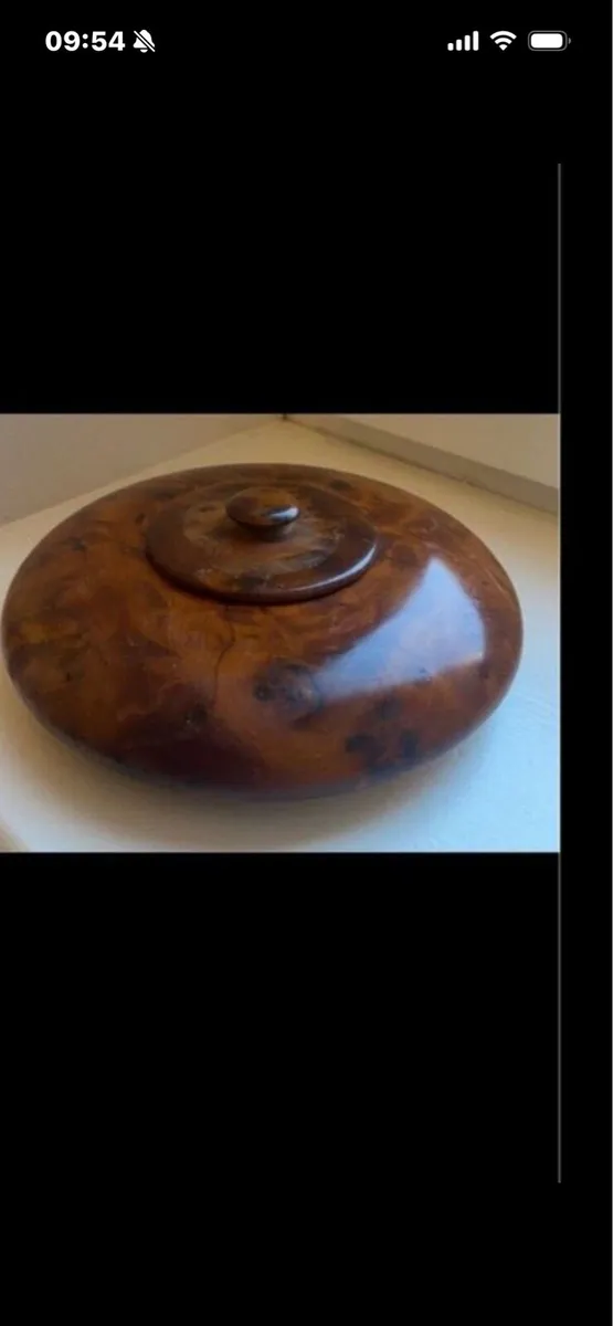 Handcrafted Walnut Jewellery / Trinket Box - Image 1