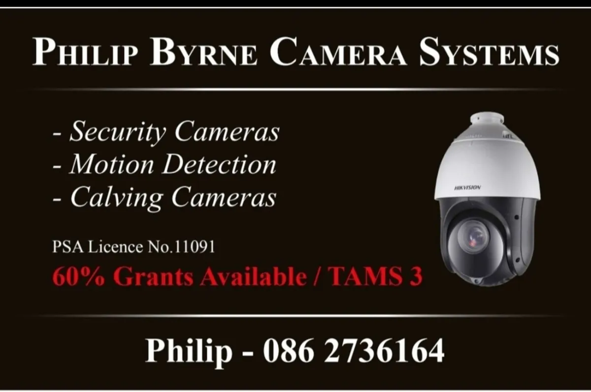 Security Cameras (Licensed installer) - Image 1