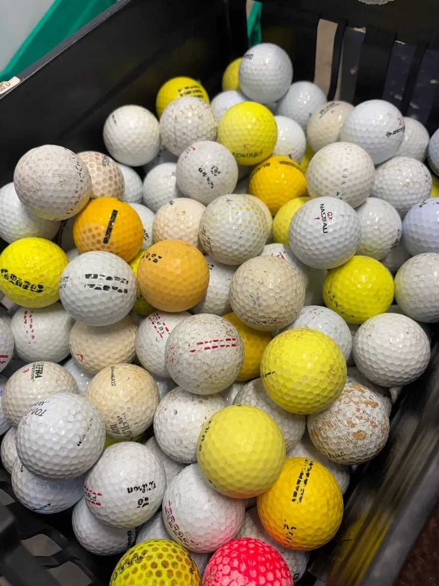 100 Used Golf Balls - Image 1