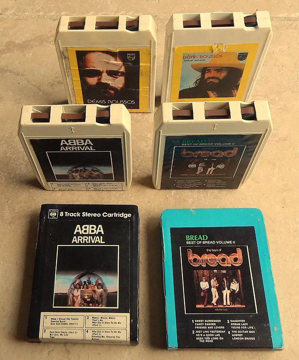 Selection of 4 Vintage 8-Track Cassettes - Image 2