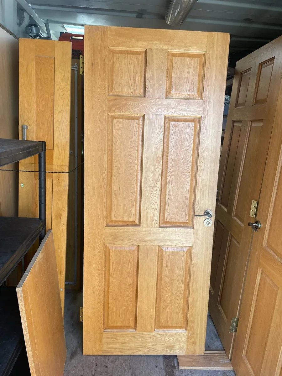 Internal solid oak doors