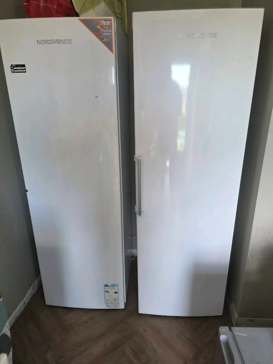 Larder fridge and freezer