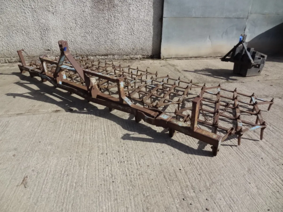 Parmiter Heavy Duty Mounted Pin Harrow - Image 1