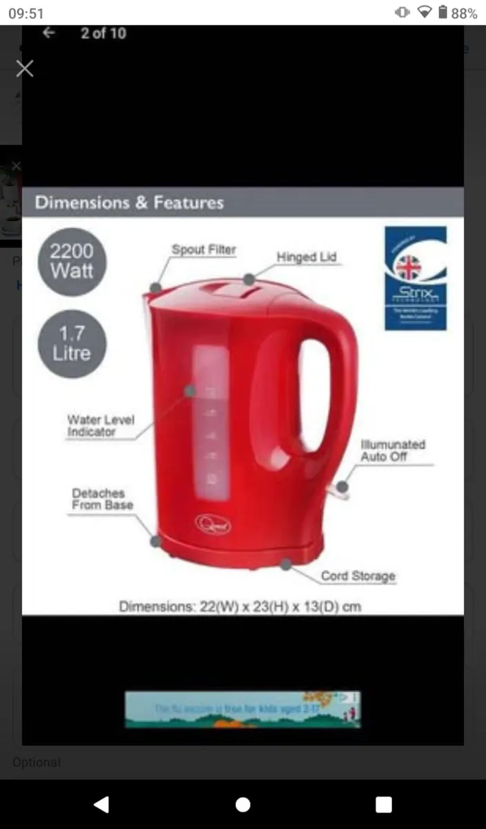 Red Jug Kettles - Image 1