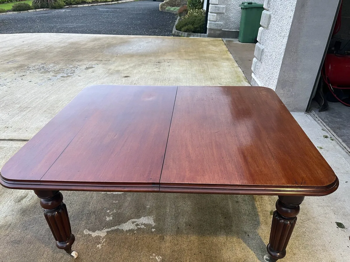 Antique table and chairs for sale - Image 1