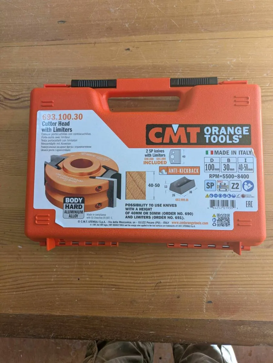 Spindle moulder cutter block - Brand new - Image 1