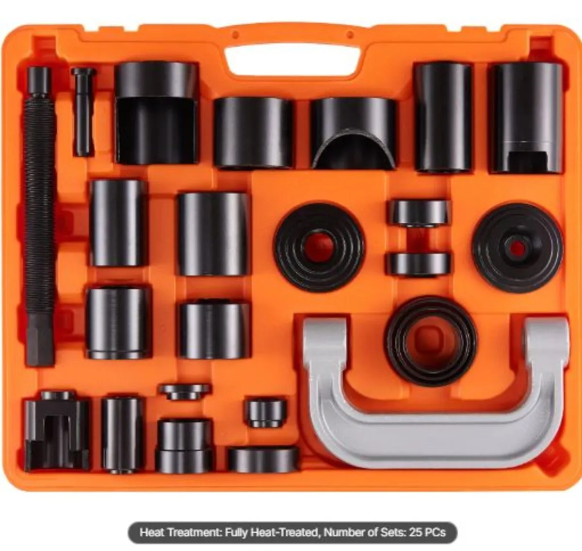 Ball Joint Press Kit, 25 pcsTool Kit,C-press Ball - Image 1