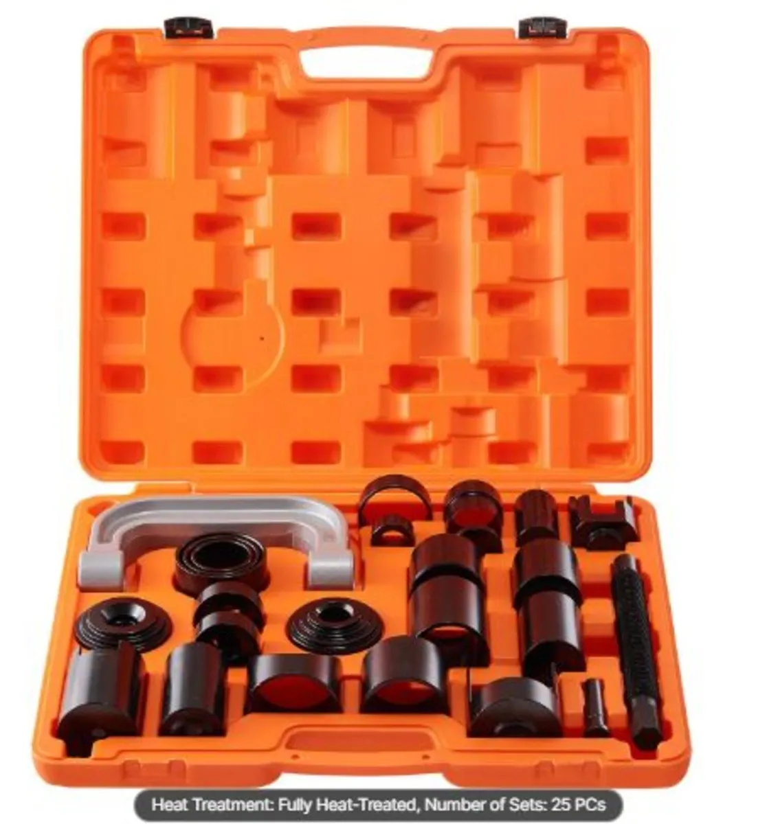 Ball Joint Press Kit, 25 pcsTool Kit,C-press Ball - Image 3
