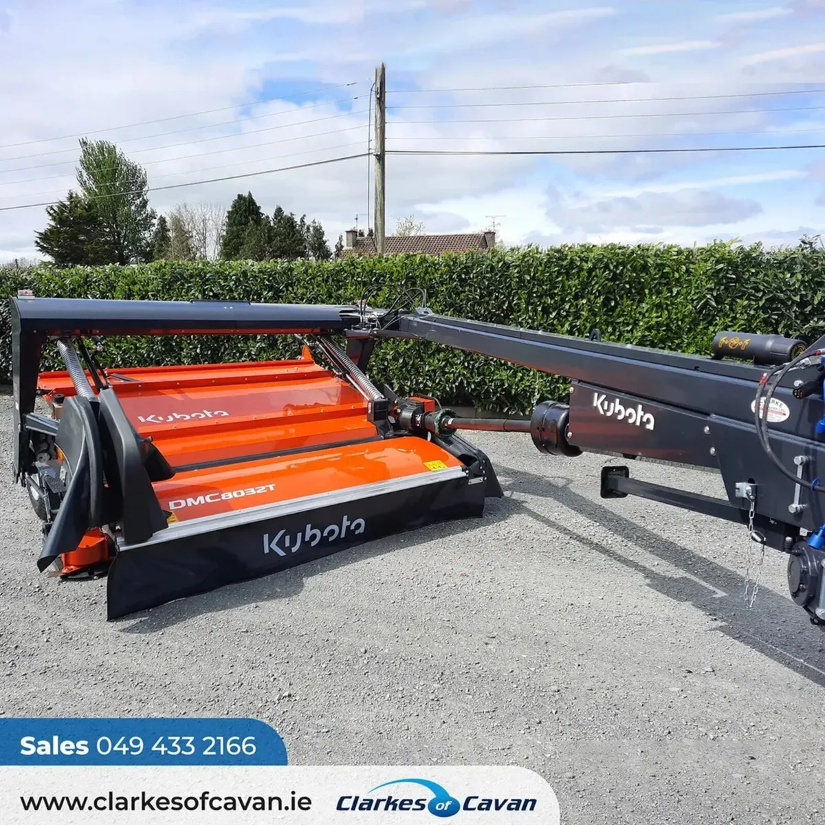 Kubota DMC8032 Trailed Mower - Image 1