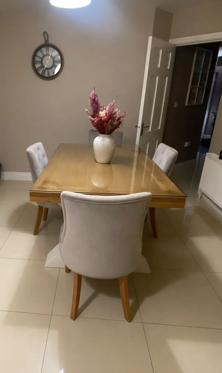 Oak Kitchen table - Image 2