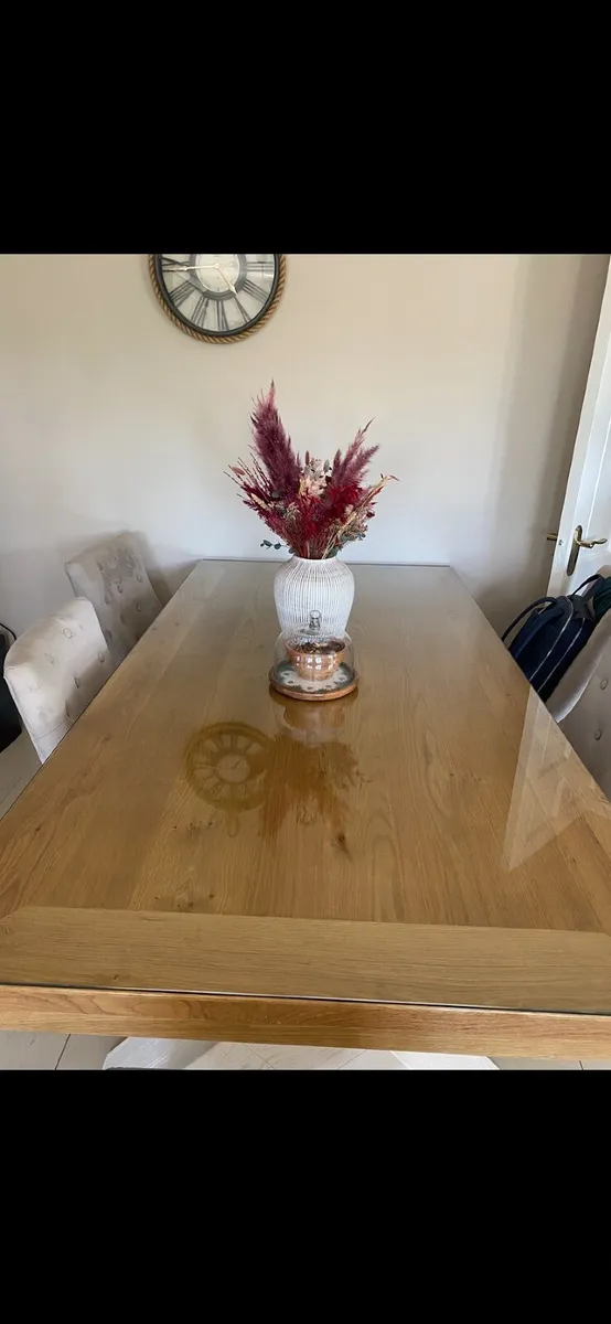Oak Kitchen table - Image 3