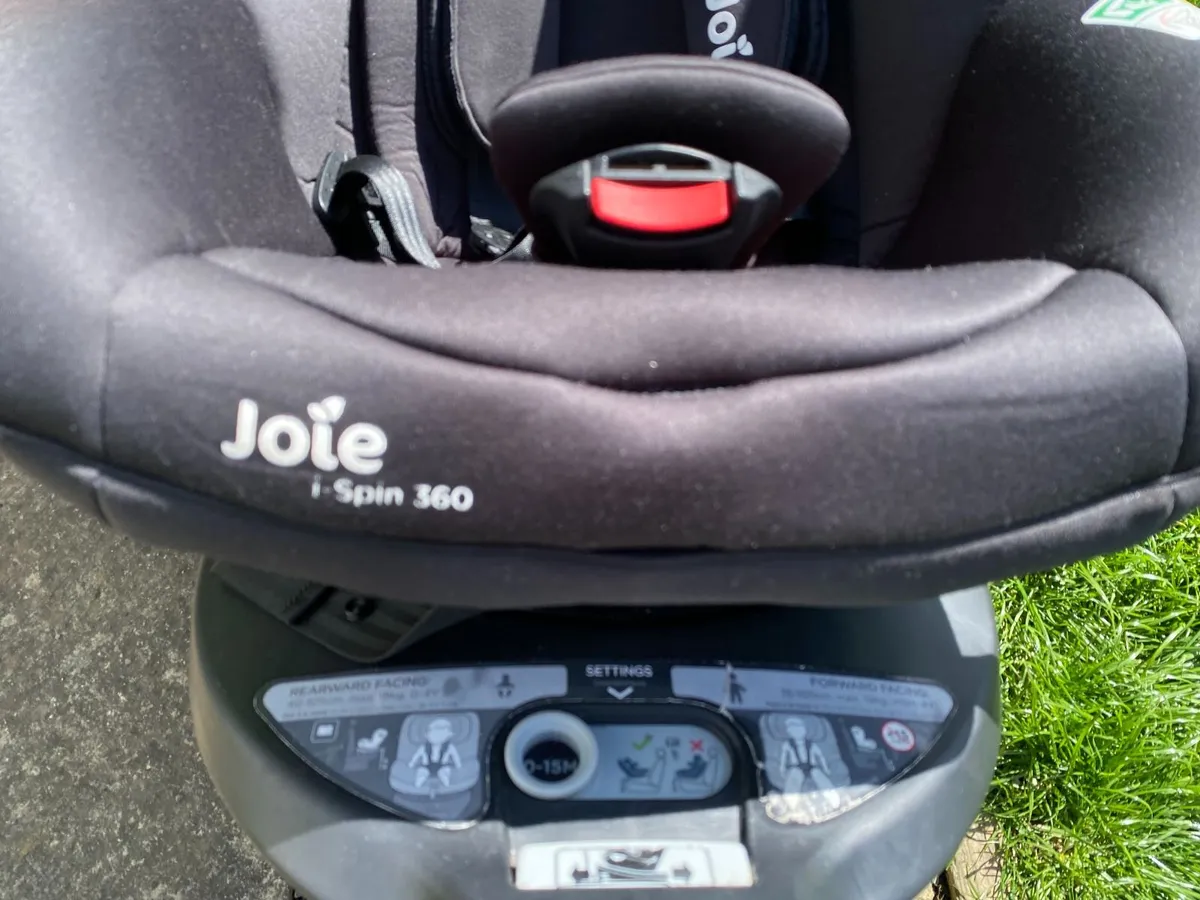 Joie I-spin 360 baby/toddler car seat - Image 2