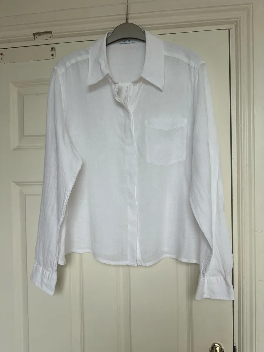 Reiss 100 linen shirt - Image 1