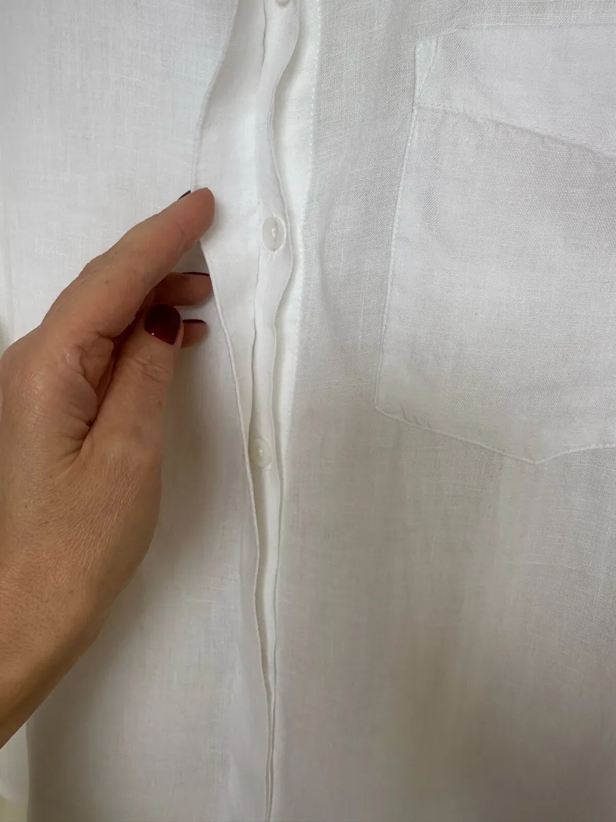 Reiss 100 linen shirt - Image 4