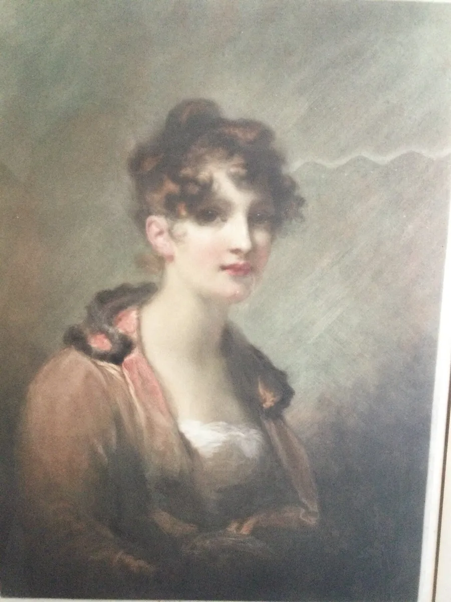 Antique Portrait of a Lady - Image 1