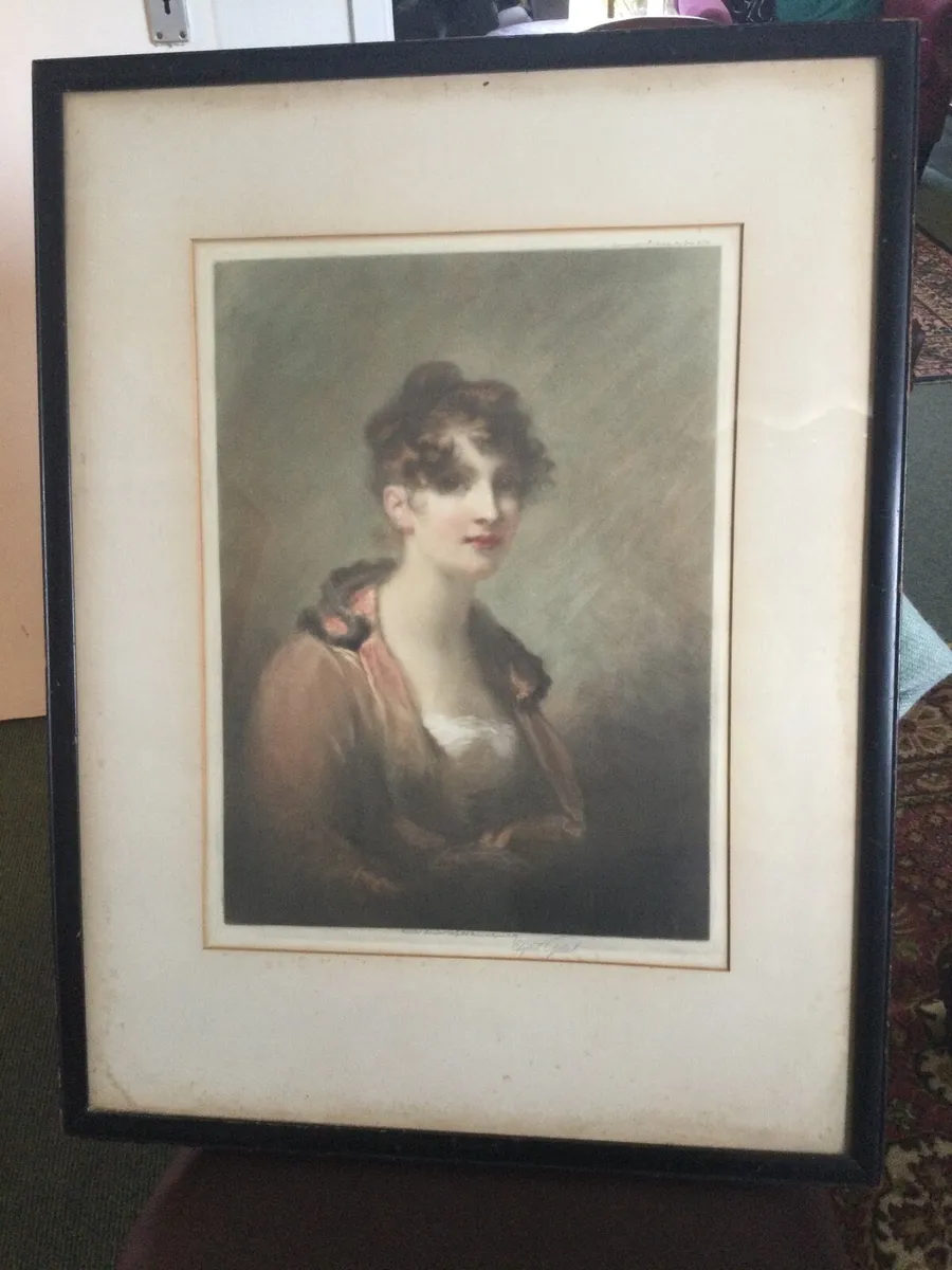 Antique Portrait of a Lady - Image 3