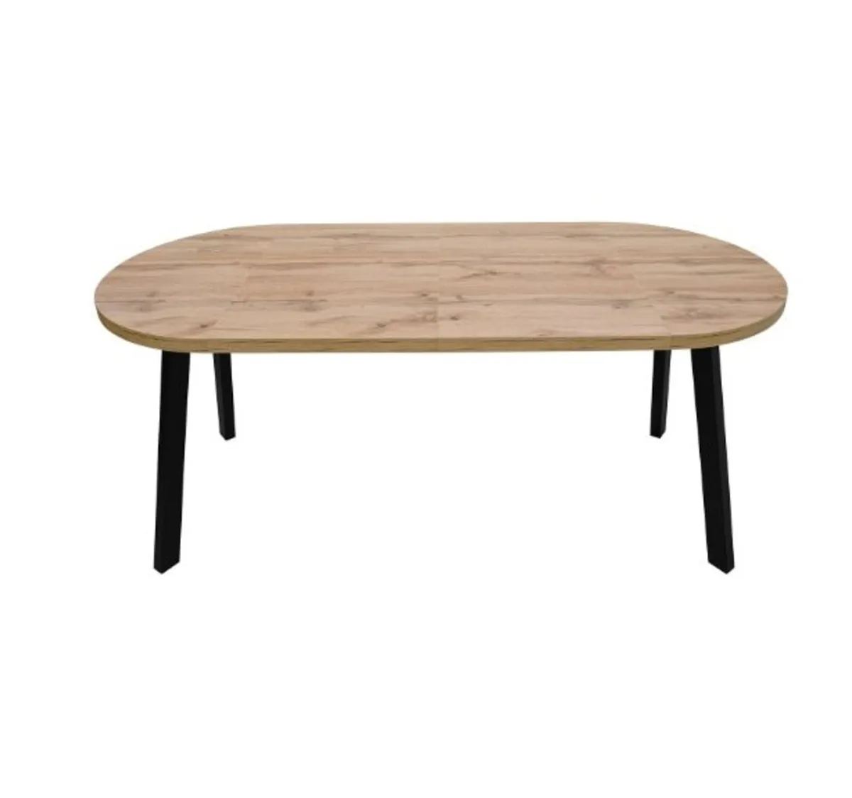 Arvian Round Extandable Dining Table 80cm to 130cm - Image 1