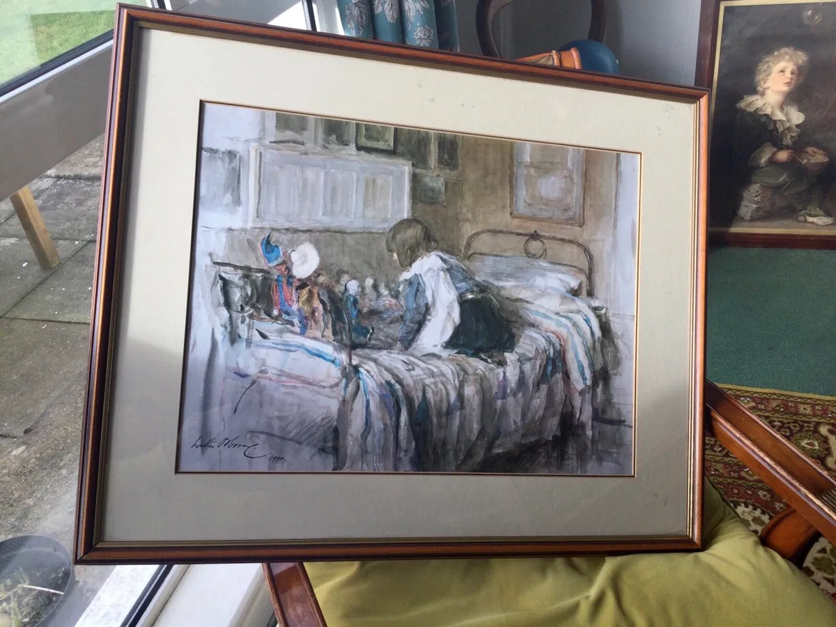 Framed Print “The Dolls School” - Image 2