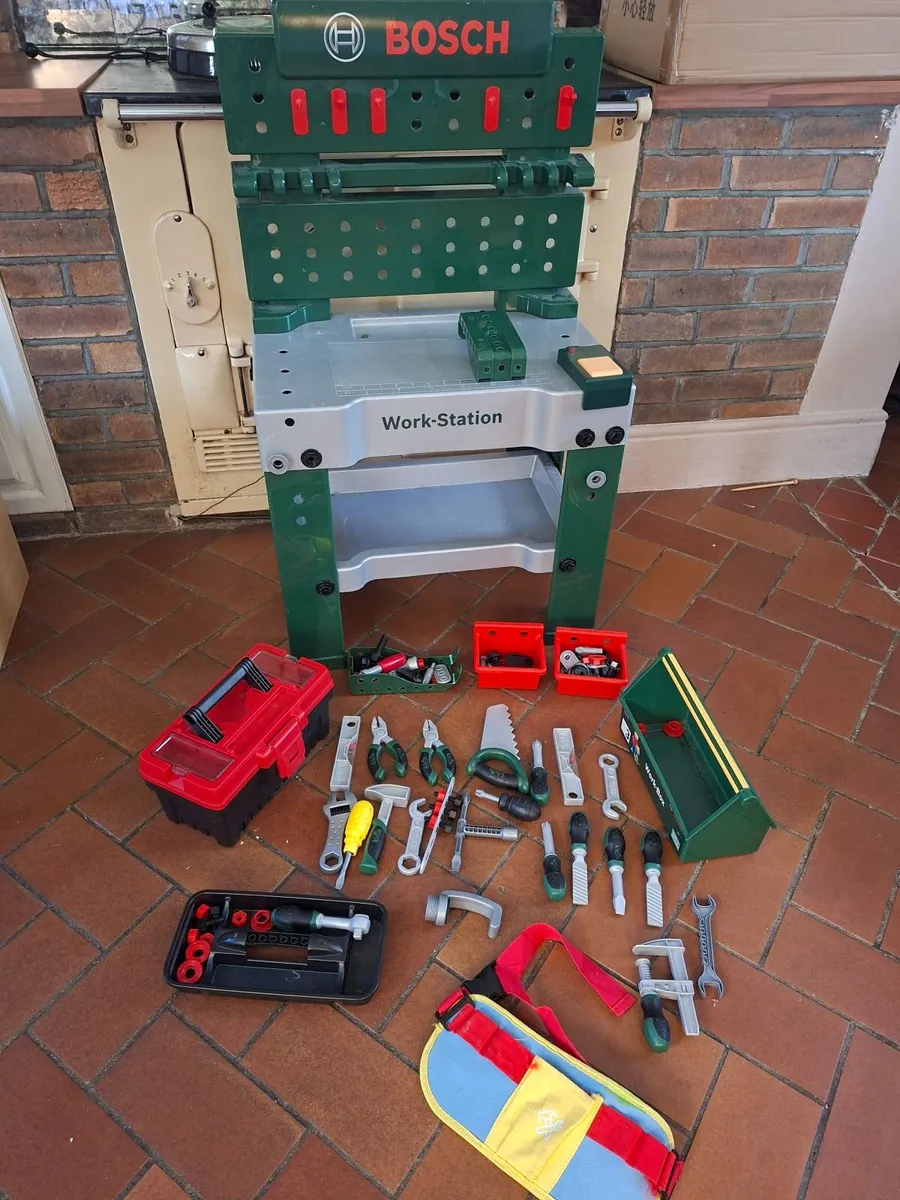 Kids toys / tool bench / workbench - Image 4