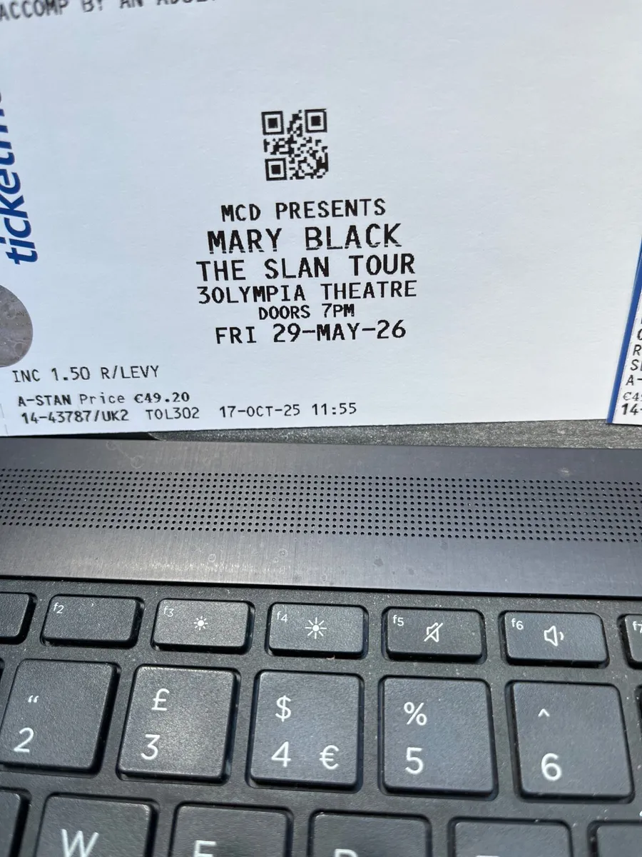 Tickets Mary Black