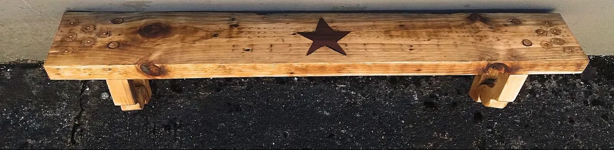 Americana Style Stove Mantle / Floating Shelf - Image 2