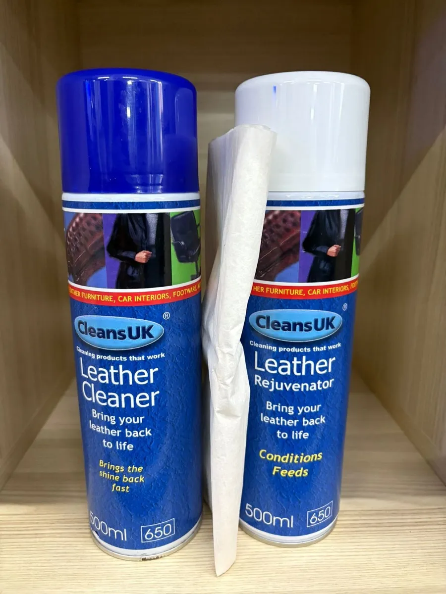 CleansUK Leather Cleaner and Rejuvinator 500ml - Image 1