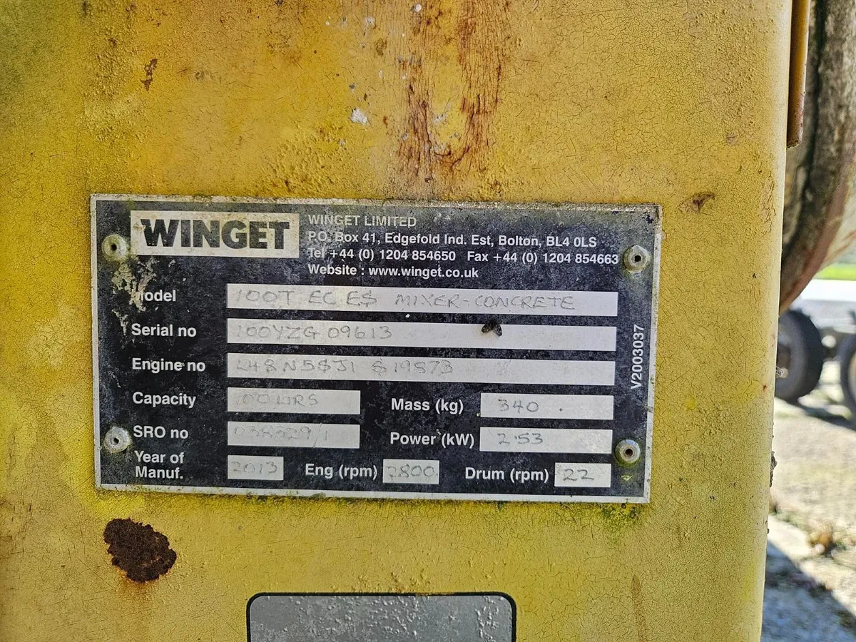 Large Capacity Cement Mixer - Image 4