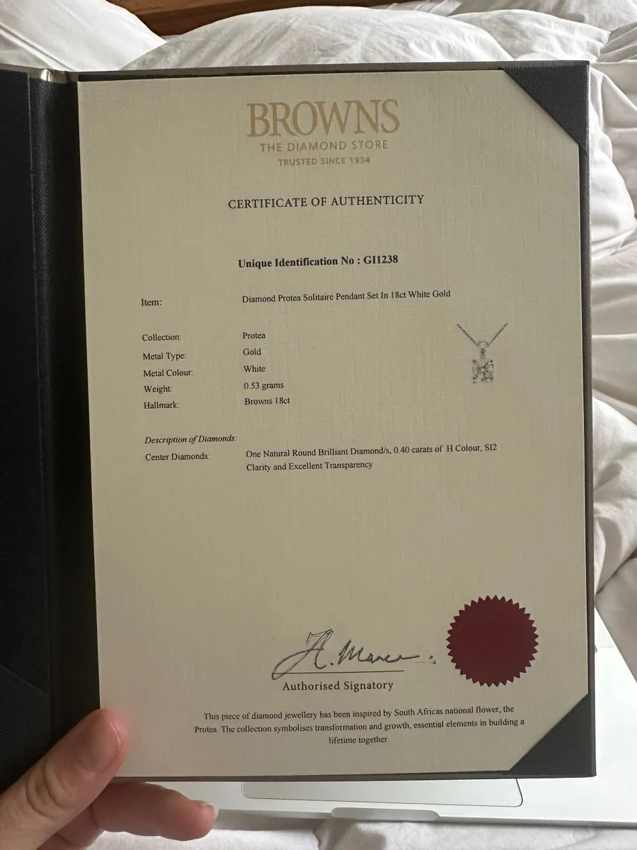 Diamond Pendant Necklace