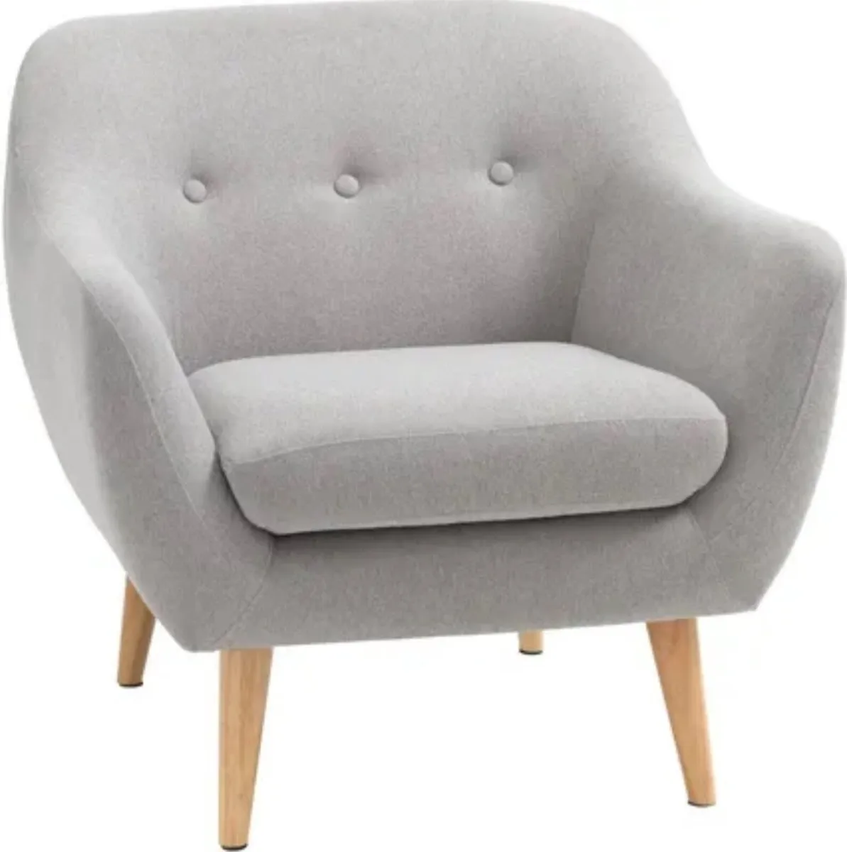 Single Grey Chair - Image 1