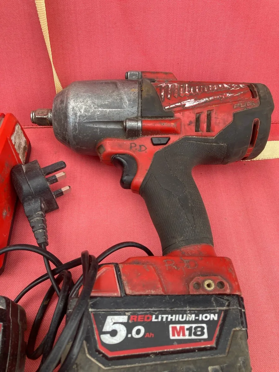 Milwaukee M18 Impact Wrench 1/2 - Image 2