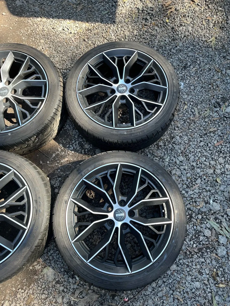 18’ Momo Audi VW 5x112 alloy wheels - Image 3