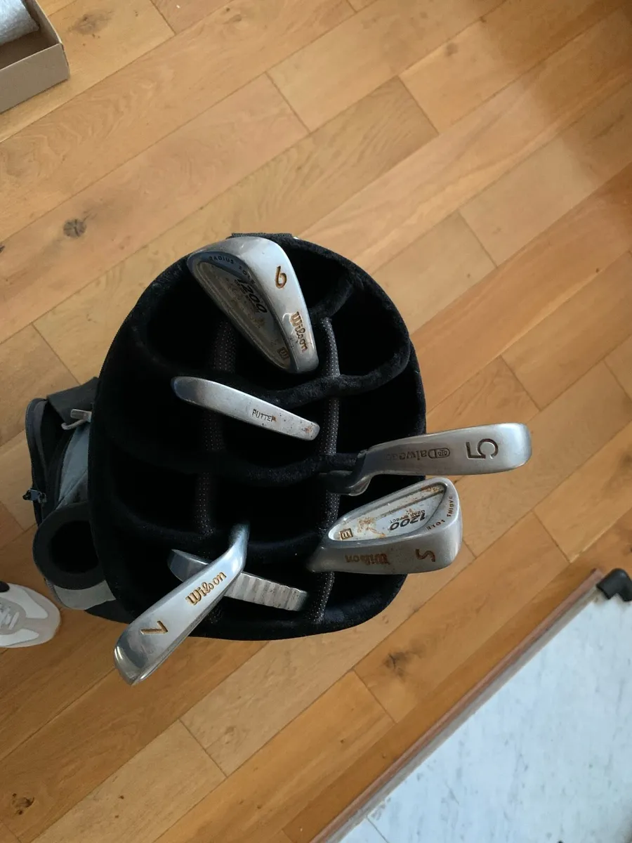 Golf Bag Ladies with some clubs - Image 4