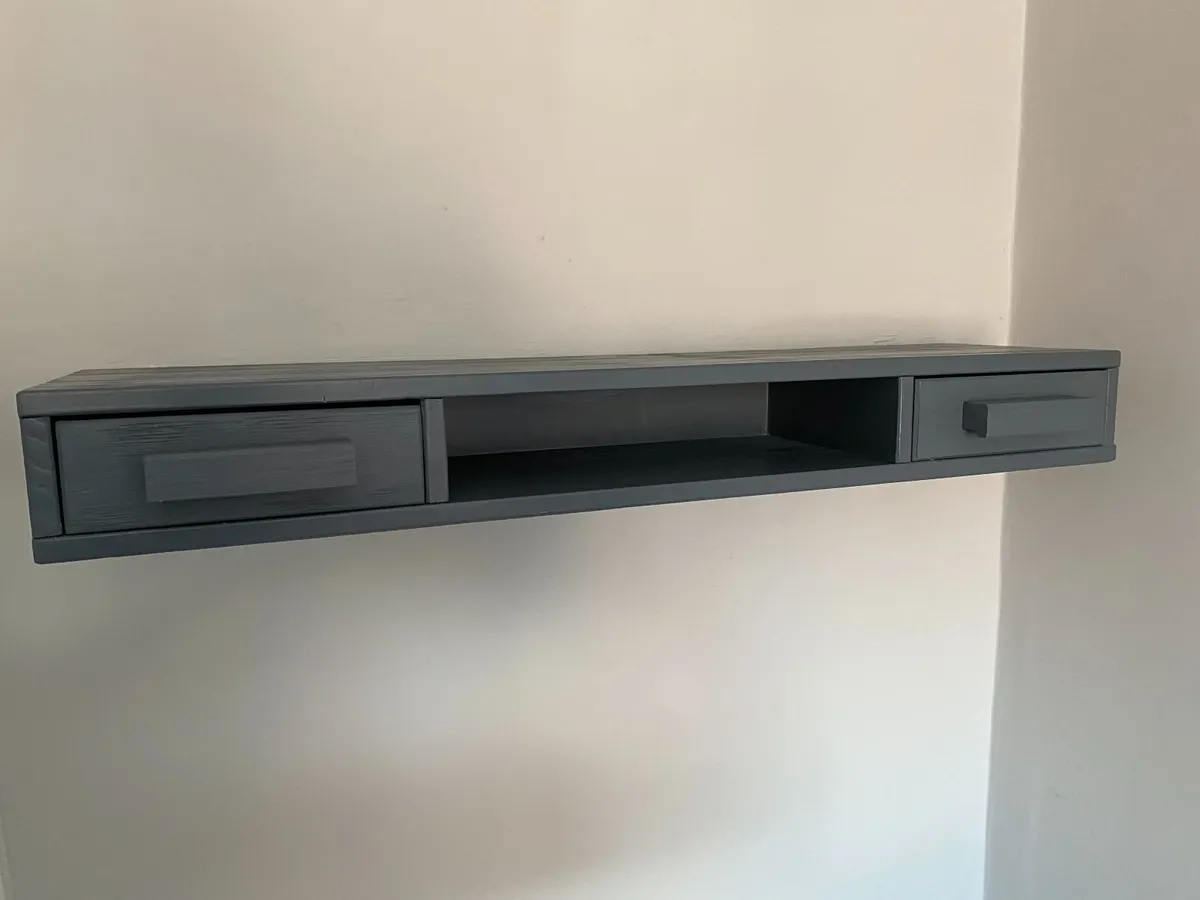 single bed with matching shelf/drawer unit - Image 2