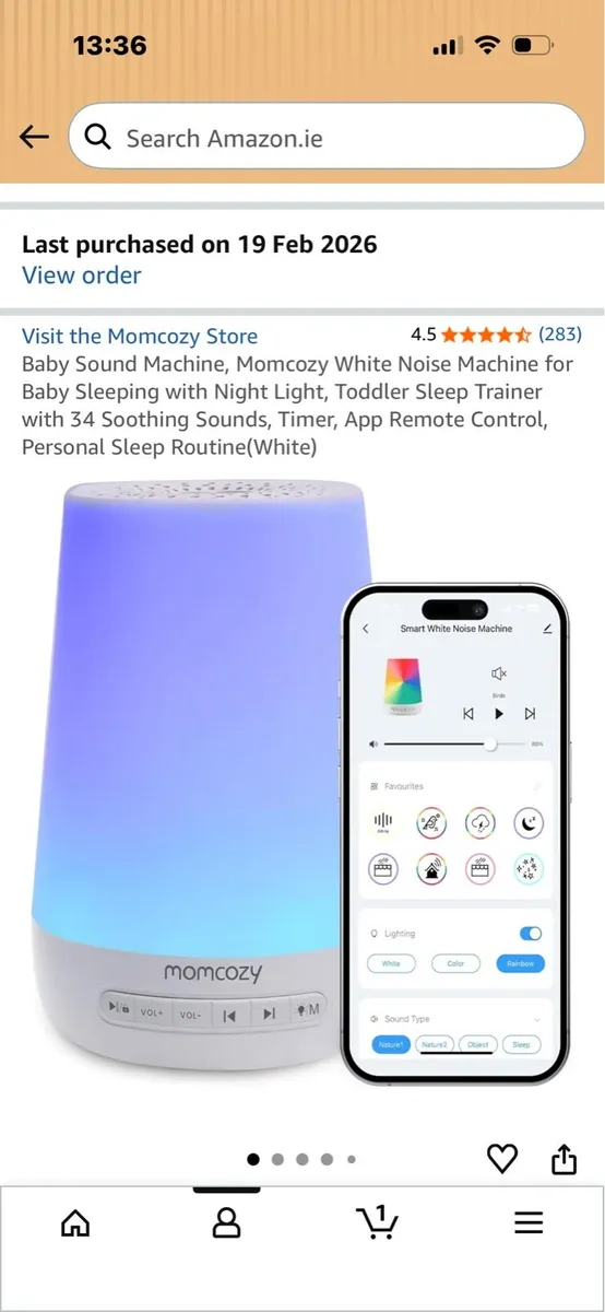 Baby sound machine (White noise machine) - Image 2