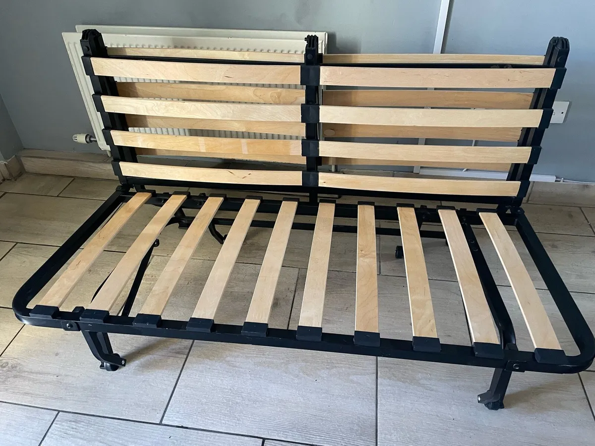 Ikea fold out bed double lycksele - Image 3