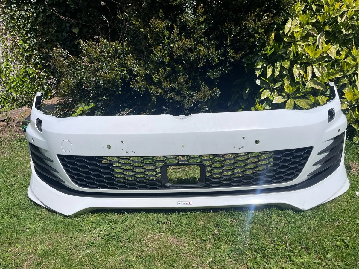 Mk7 golf GTD front and rear bumper and grill - Image 3