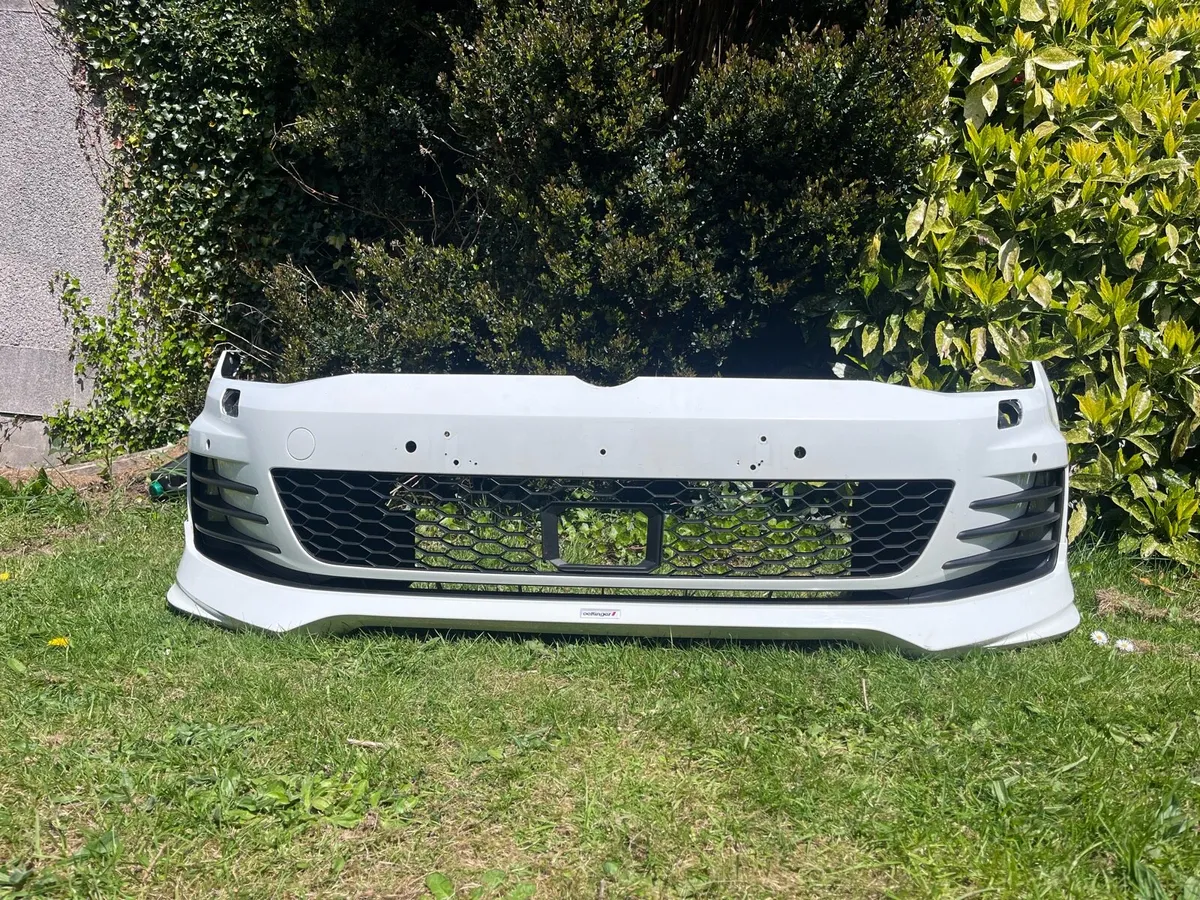 Mk7 golf GTD front and rear bumper and grill - Image 1