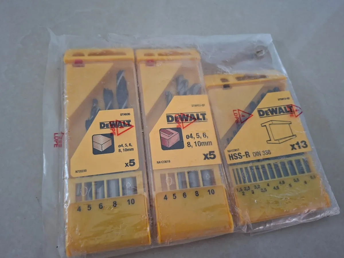 Dewalt Multi-Material Drill Bit Set 23 Pieces - Image 4