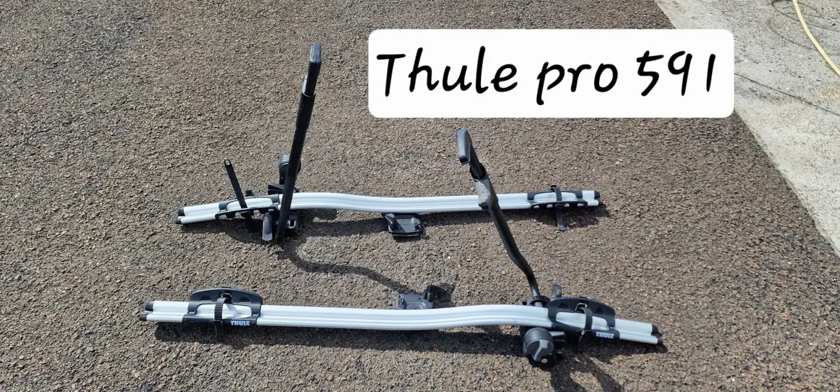 2 Thule pro carrier 591 - Image 1