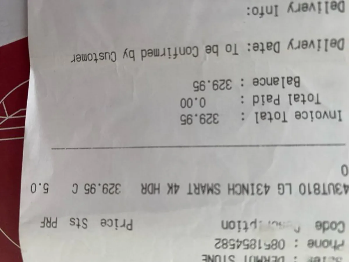 LG 43inch TV - Image 4