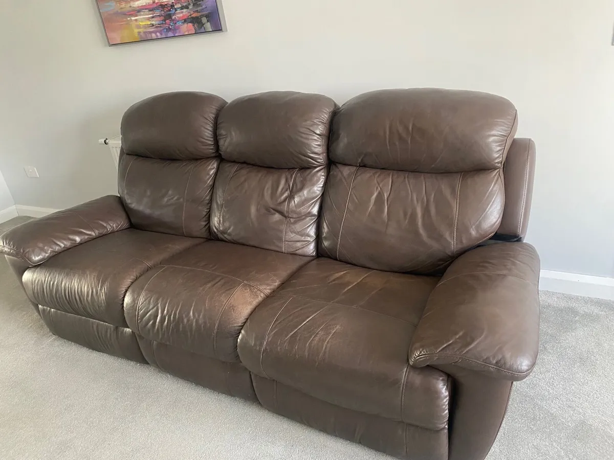 2 & 3 seater reclining sofas - Image 1
