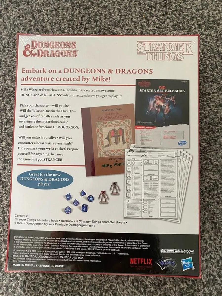 Dungeons and Dragons - Stranger Things - Starter Kit Sealed - Image 3