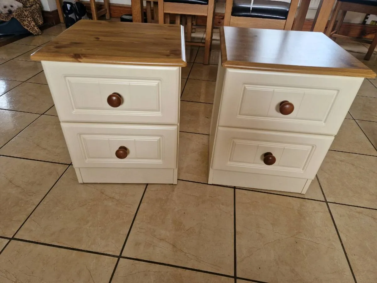 Bedside lockers - Image 1